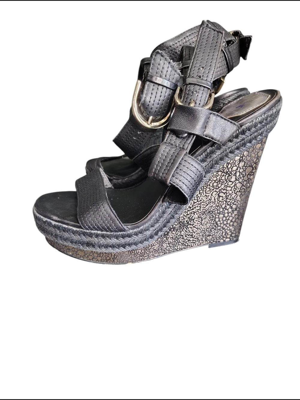 Donald J. Pliner Michelle Wedge Sandal size 8.5